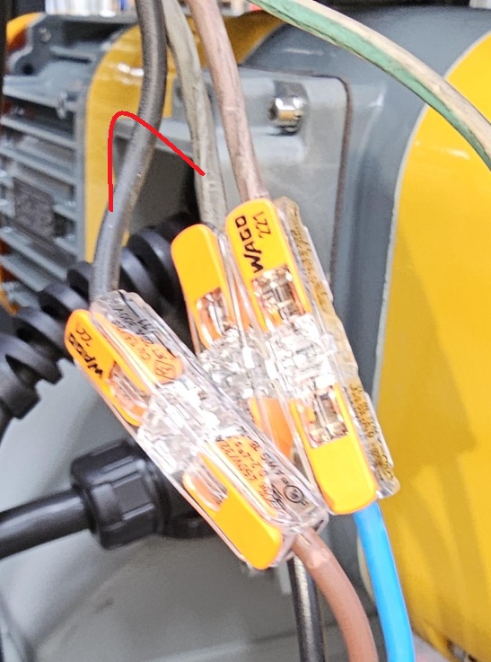 400 V aansluiting 3 fase